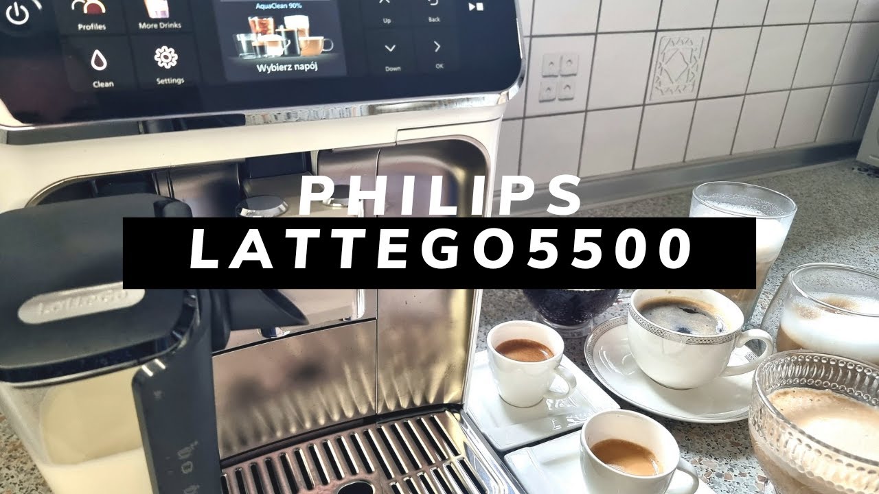 Recenzja ekspresu do kawy Philips LatteGo 5500 - Czy warto kupić?