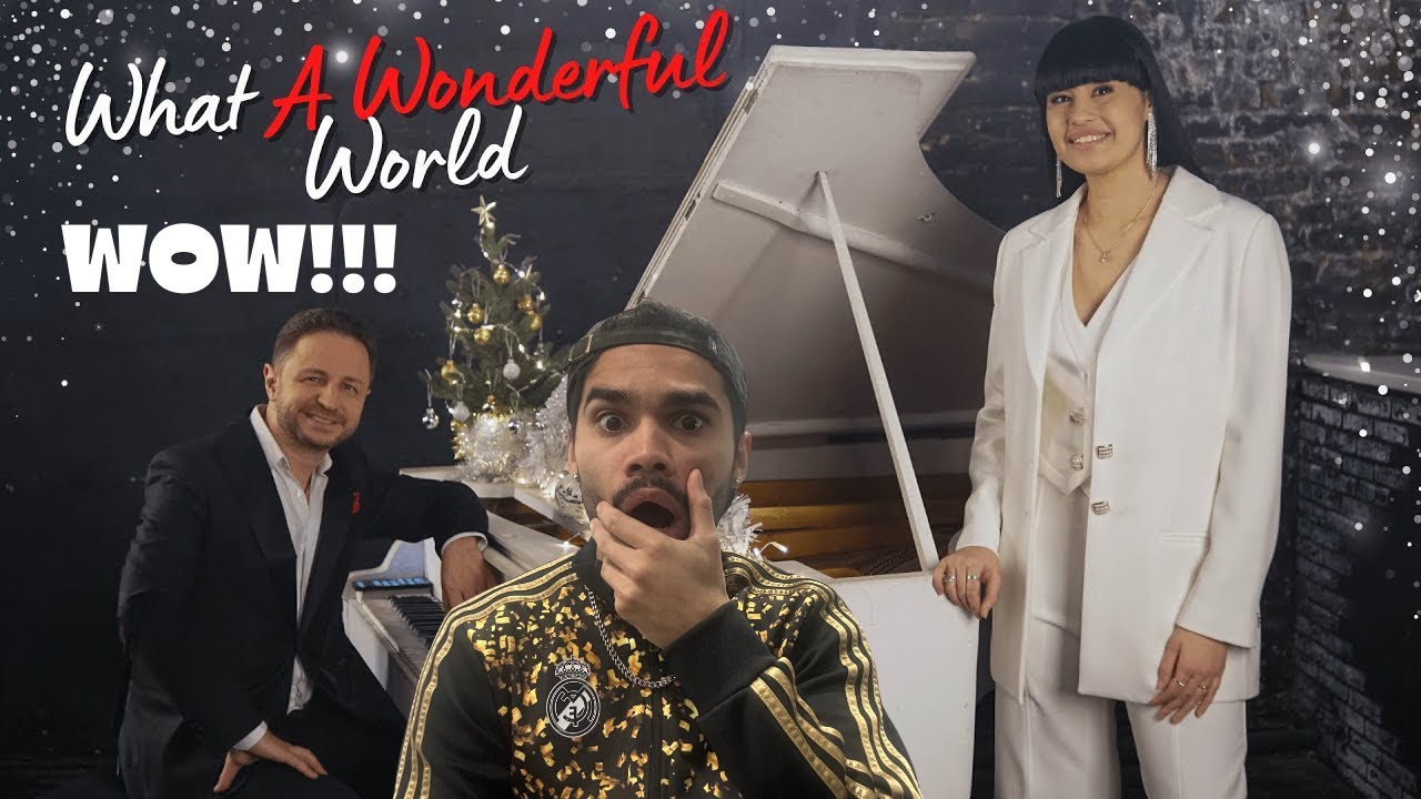 IS SHE THE QUEEN OF VOCALS?! What a Wonderful World – Diana Ankudinova and Brandon Stone | REACTION