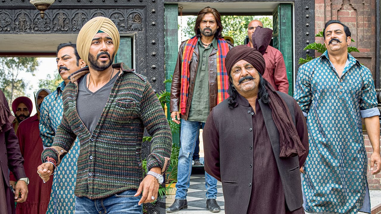 पाजी, सरदार पर जोक मत करना और जोकर मत समझना।Ajay Devgan & Sanjay Dutt Movie Best Comedy Scenes