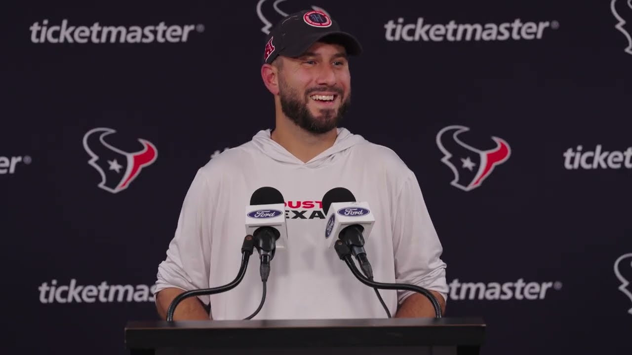 Nick Caley Texans Week 2 Media Availability | Full September 12 Q&A
