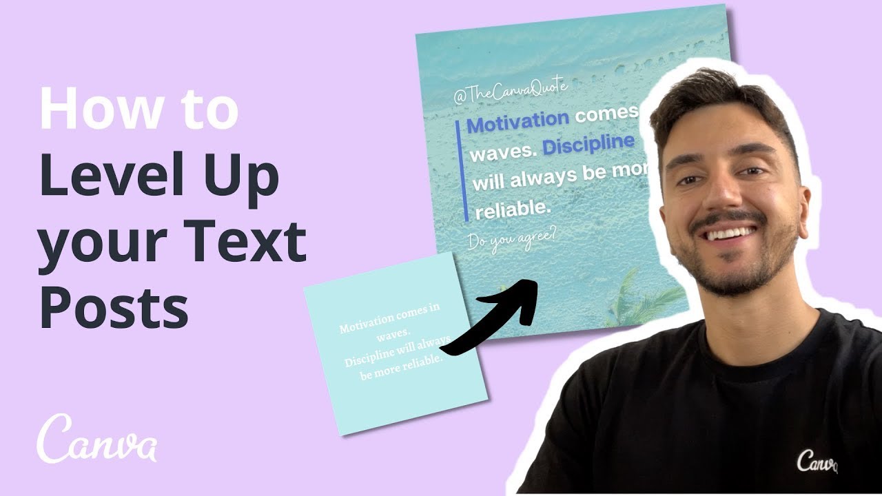 How to Create ANIMATED QUOTES for social media with Canva