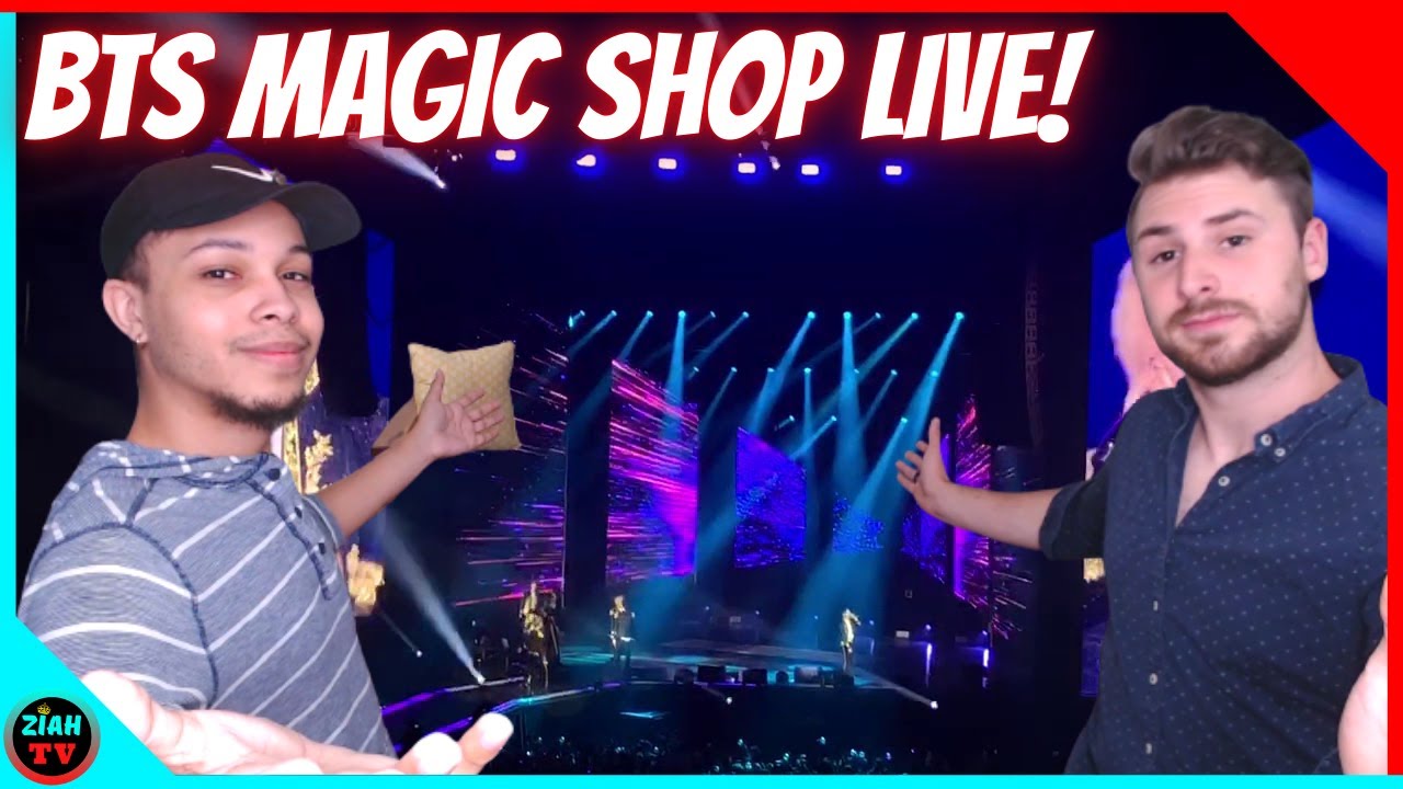BTS MAGIC SHOP LIVE - REACTION 🪄