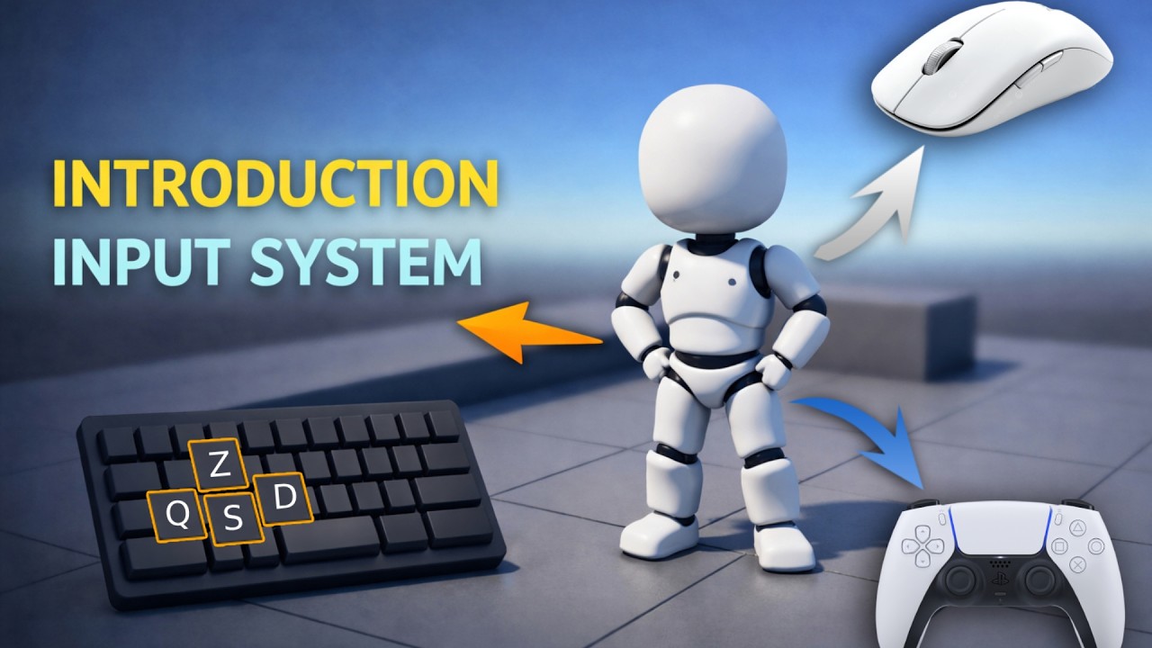 Introduction &agrave; l'Input System de Unity (Clavier, manettes, etc.)