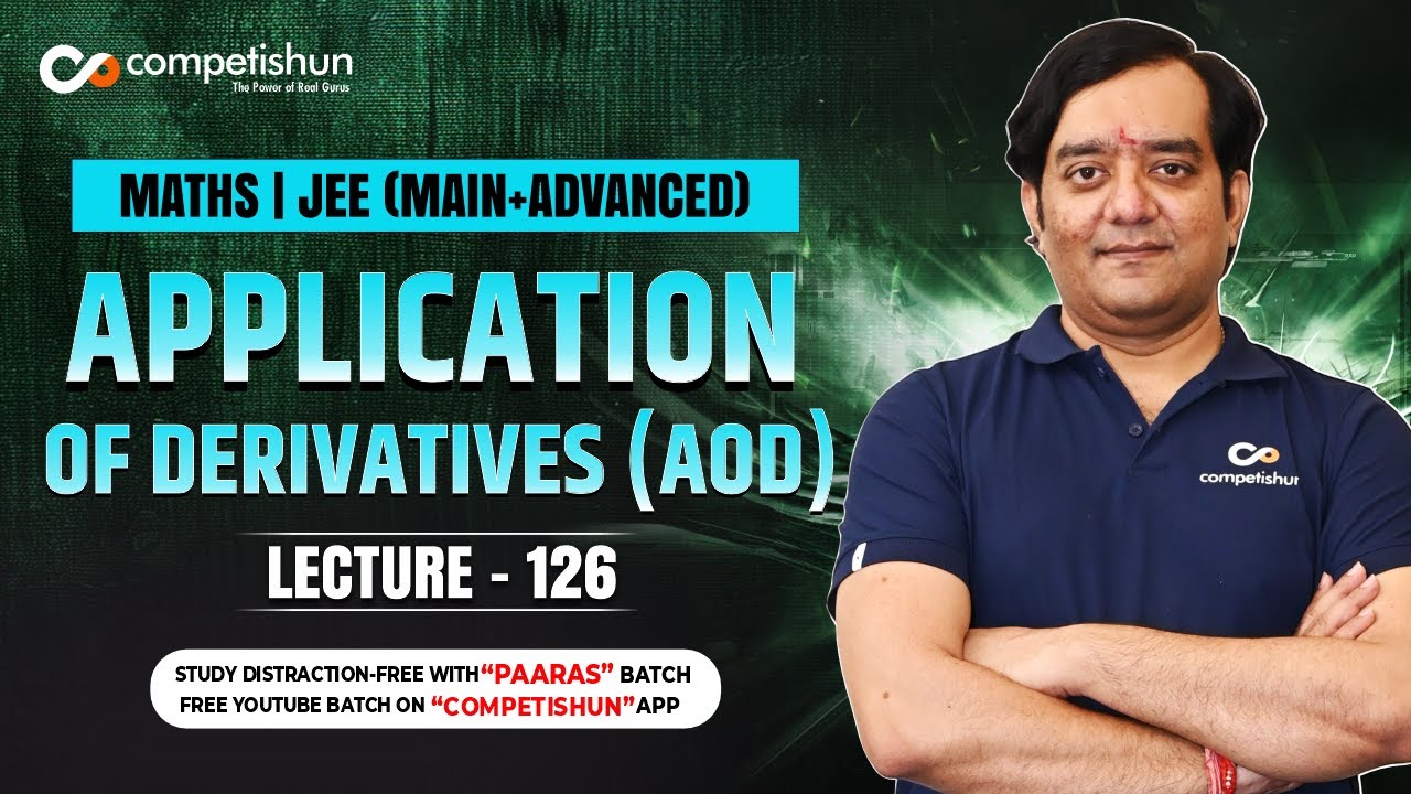 Application of Derivatives   Part 126 Distance between curves
