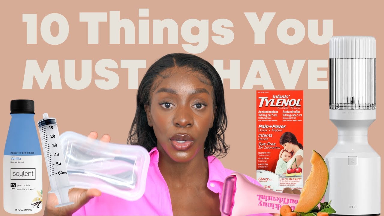 10 THINGS YOU MUST HAVE TO RECOVER FROM DOUBLE JAW SURGERY