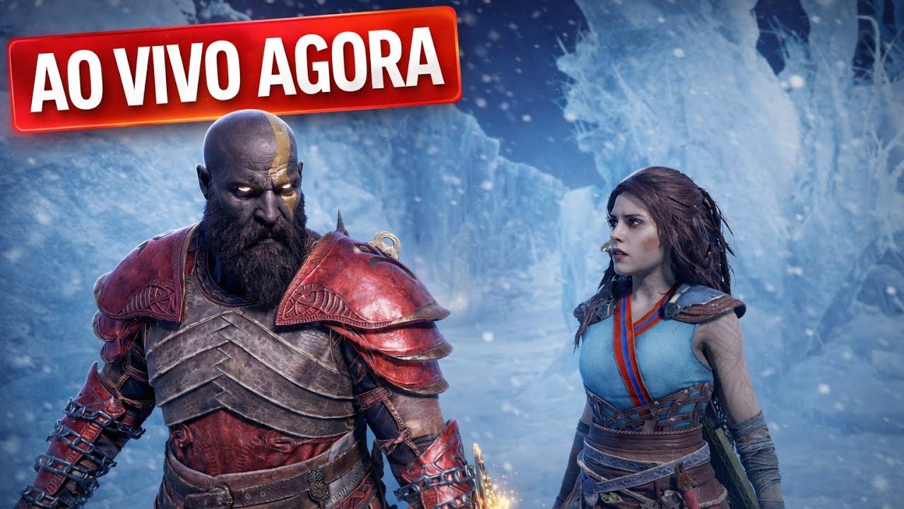FINALMENTE CHEGUEI AQUI! GOD OF WAR AO VIVO