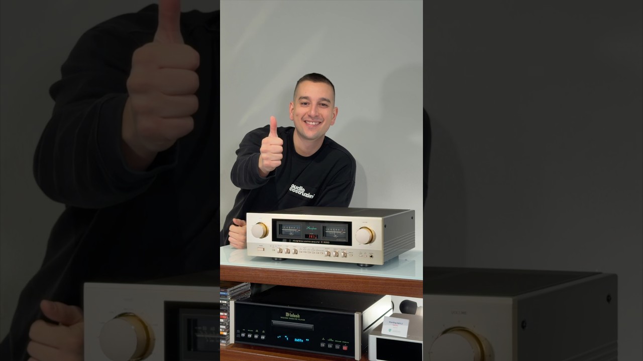 Accuphase E-3000 unboxing #audiocostruzioni
