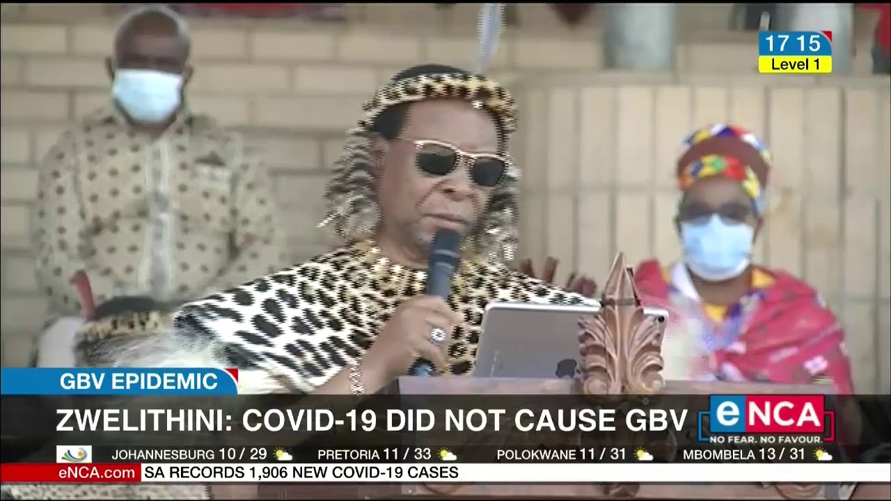 COVID-19 did not cause GBV: King Zwelithini