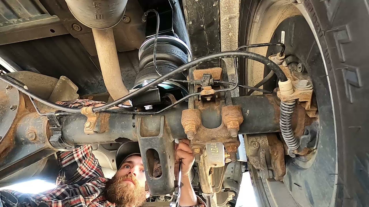 air lift 5000 install on 16 silverado