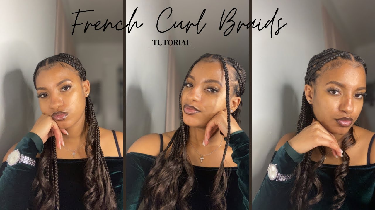 We Got Hair @ the House- Ep.3 | French Curl Braids | Amarie L