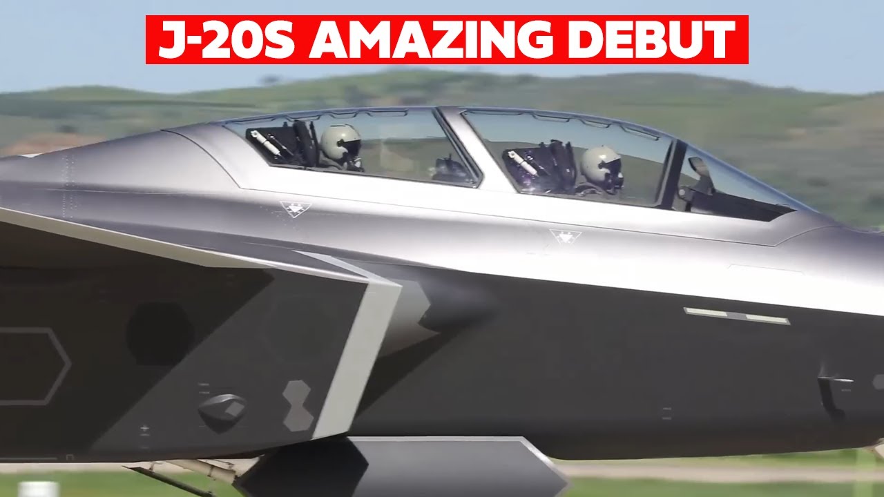 J-20S Mighty Dragon: World's First Dual Seat Stealth Fighter's Public Debut