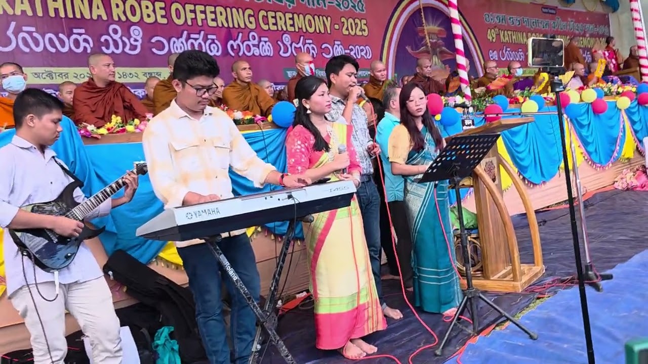 ৪৯ তম শুভ কঠিন চীবর দান- ২০২৫ইং রাজবন বিহার রাঙামাটি,,,