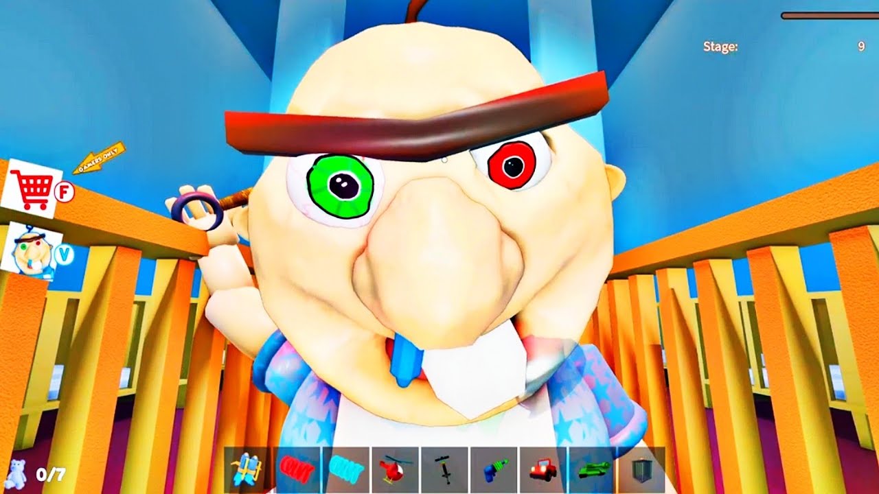 ESCAPE FROM THE KINDERGARTEN 😱 | ROBLOX OBBY