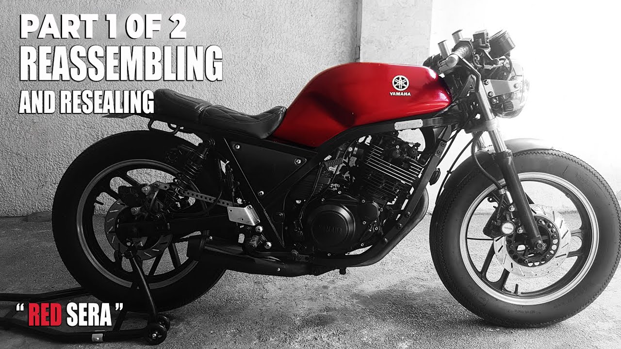 EP.16 PART 1 REASSEMBLING & RESEALING | '86 YAMAHA SRX400 'CAFERACER BUILD'