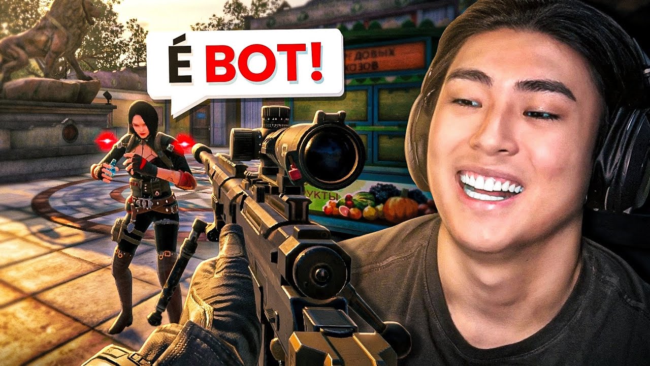 ELE ACREDITOU QUE ÉRAMOS BOTS! 😂 - TROLLANDO OS ALEATÓRIOS NO COD MOBILE! #6