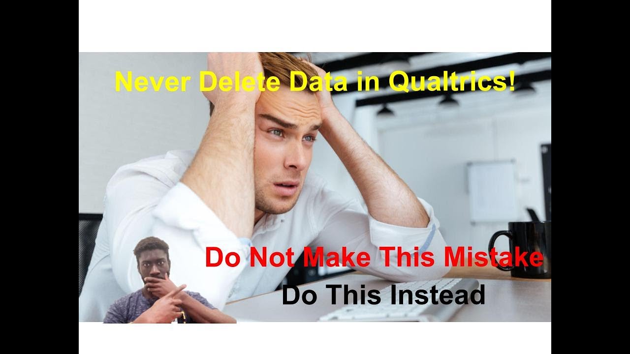 The biggest mistake people make in Qualtrics! Why you shouldn't delete ANYTHING in your survey...