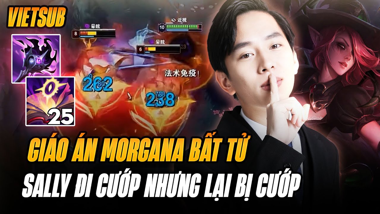 (Vietsub) Sally Vác Morgana Đi Rừng Bị Rank Đồng Dắt Cực Lú & Cá Cược Siêu Hài Với Viewer