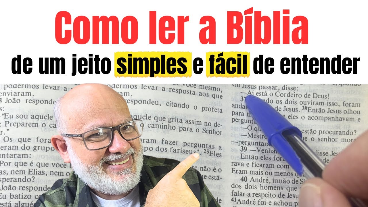 Aprenda a ler a Bíblia mesmo sendo iniciante! 