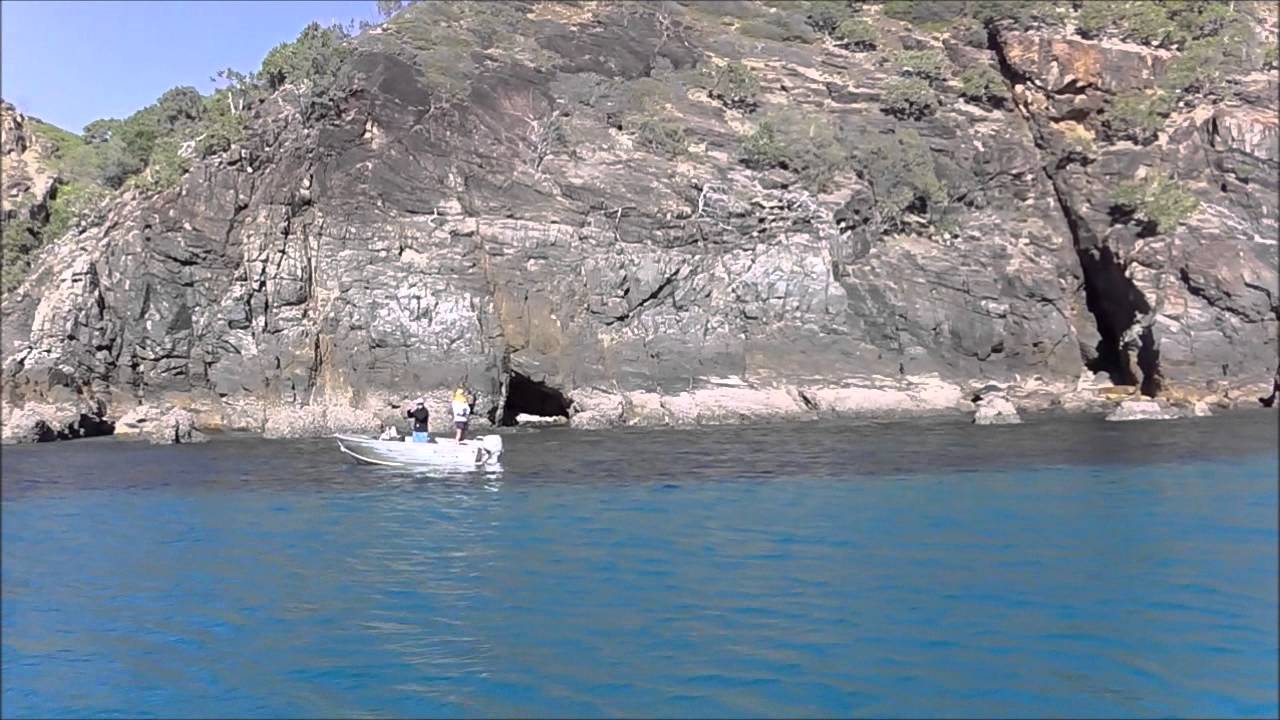Brisbane to Whitsundays leg 25  Five Rocks to Freashwater Bay