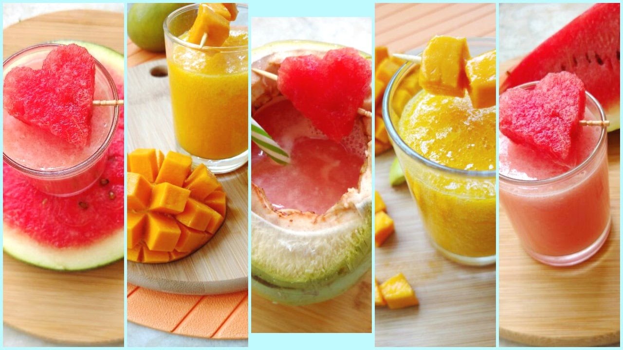 How to make Homemade Healthy Juice Summer cooler drink