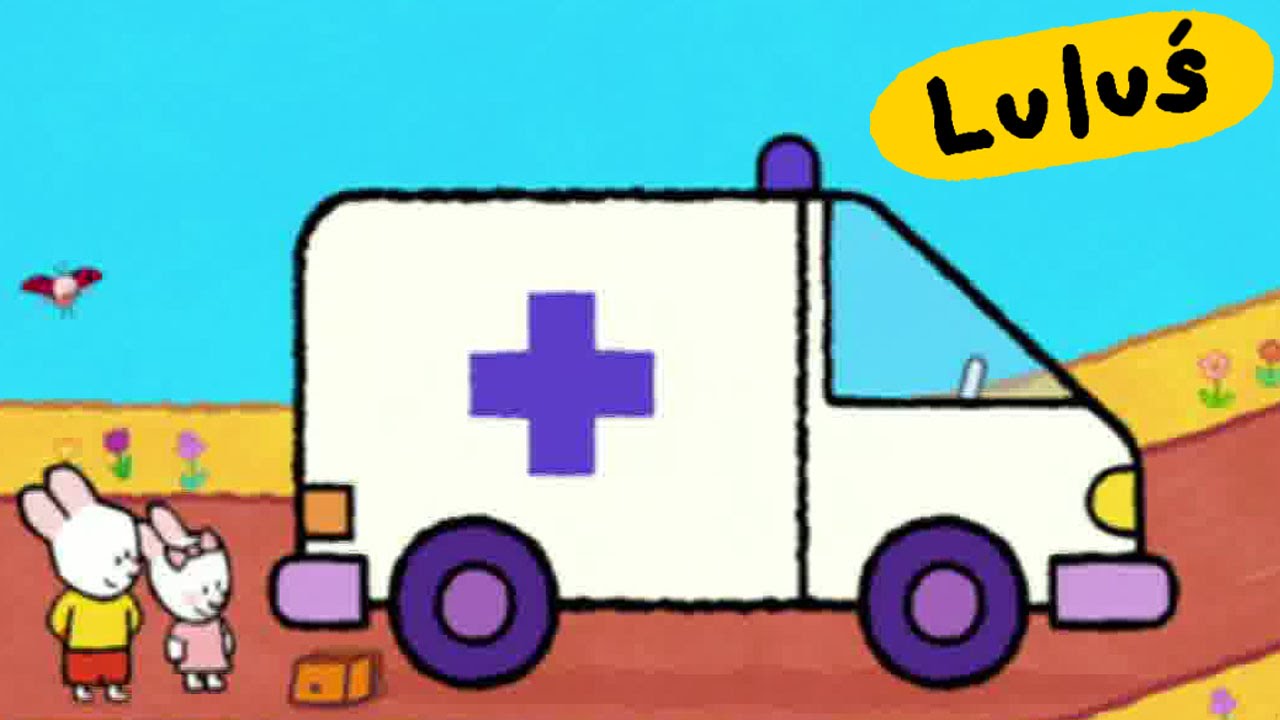 Luluś - Narysuj mi ambulans S03E29 HD // Kreskówki dla dzieci