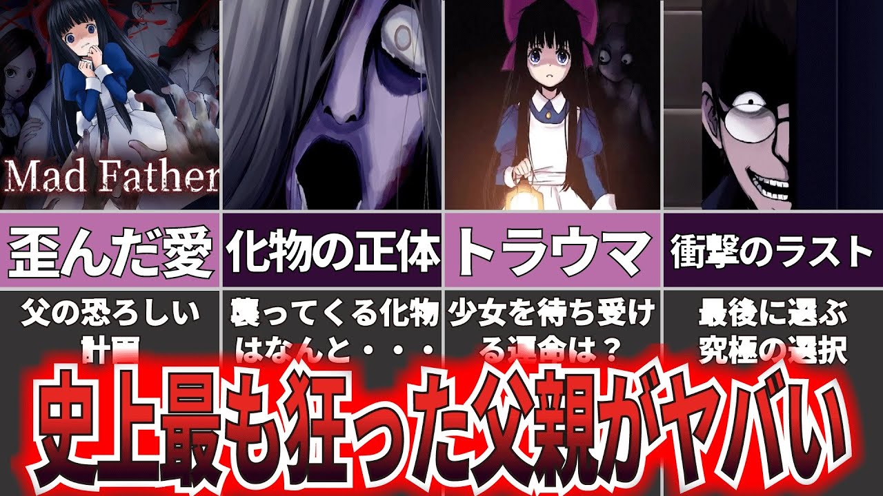 【ゆっくり解説】狂乱の夜におぞましい真実が暴かれる！『マッドファーザー』【ホラゲー】
