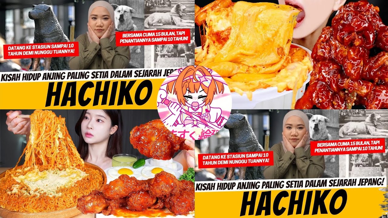 [ HACHIKO ] NADIA OMARA X MUKBANG/ASMR MAKANAN PEDAS KOREA