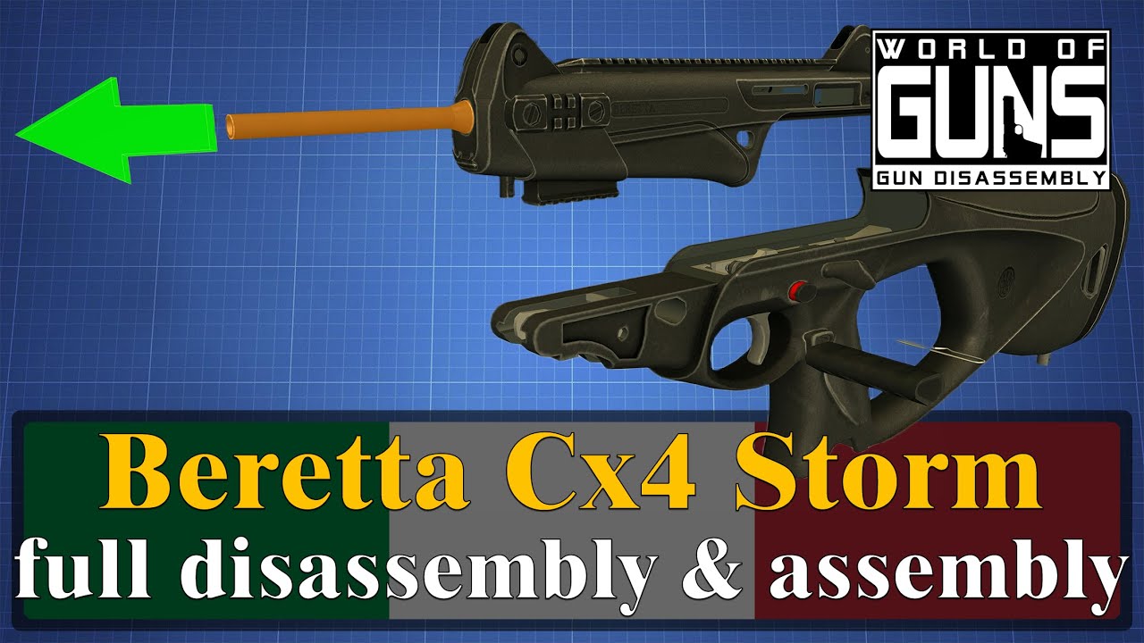 Beretta Cx4 Storm: full disassembly & assembly | World of Guns