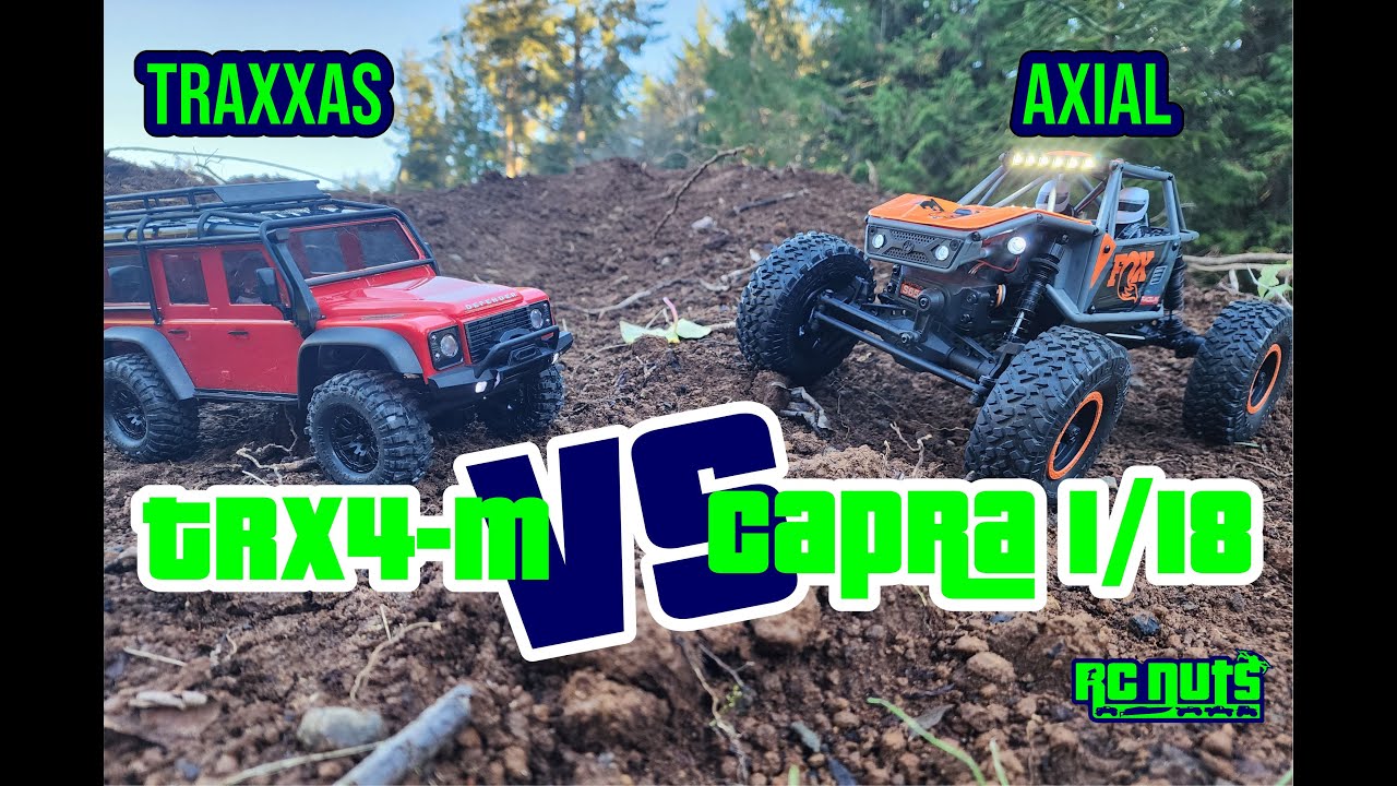 ALL NEW CRAWLERS! trx4m vs capra