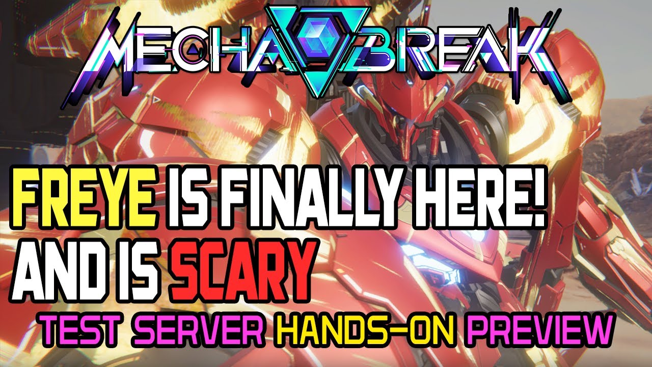 Тестовый сервер 3-го сезона Mecha BREAK - ФРЕЙР, ОПАСНЫЙ БОЕВИК, ИСПОЛЬЗУЮЩИЙ КОМБИНАЦИЮ КЛИНОВ И...