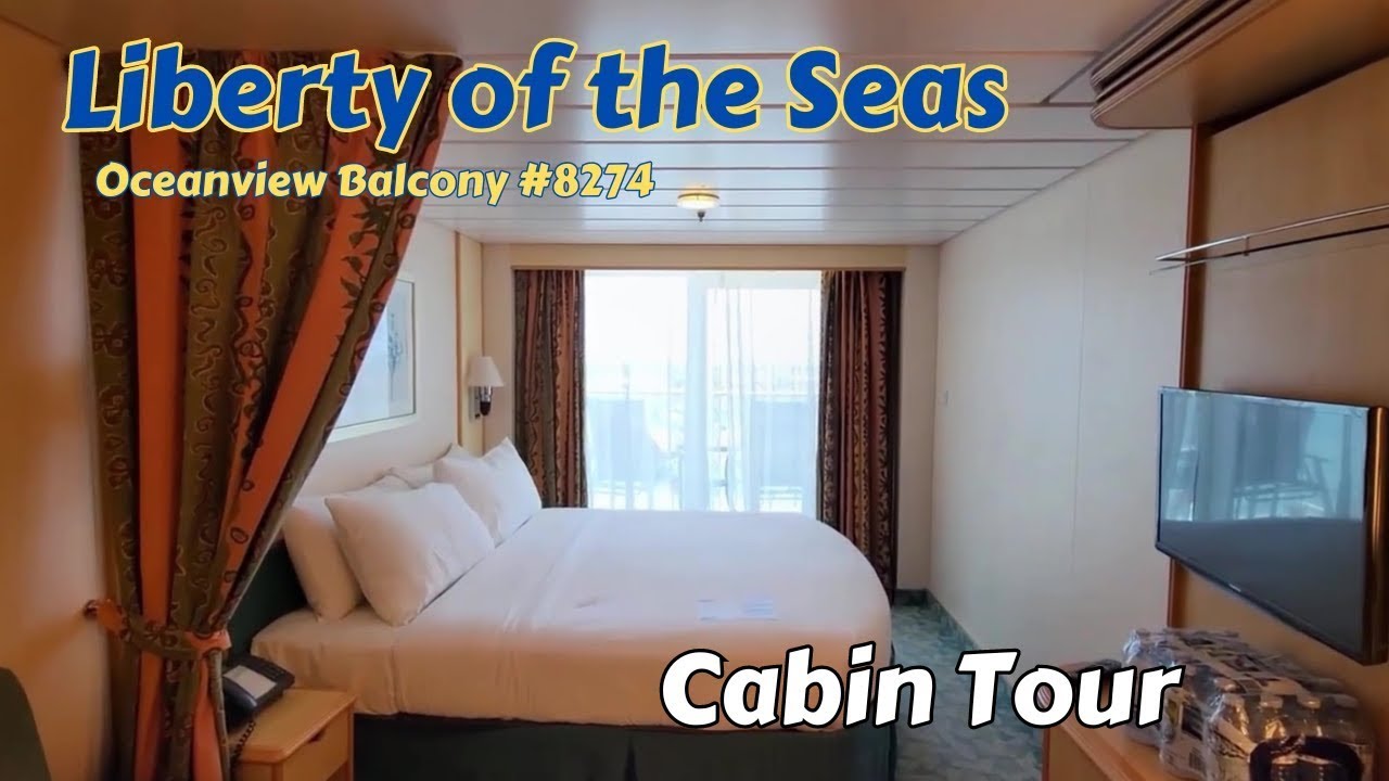 Liberty of the Seas Oceanview Balcony Cabin Tour
