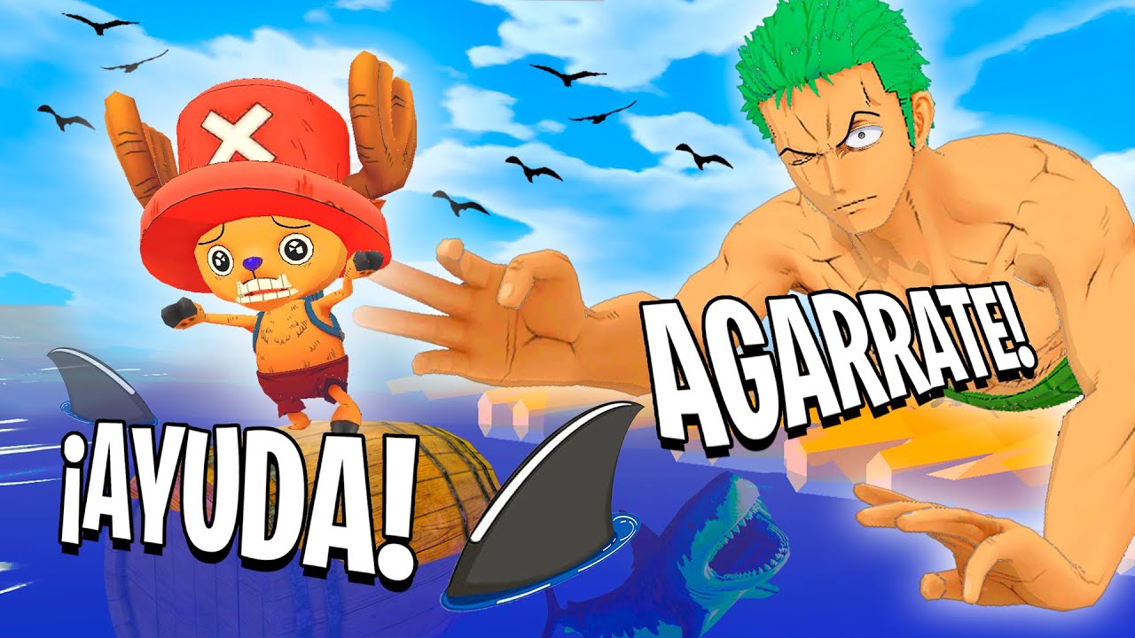 ZORO Y CHOPPER SE PIERDEN EN EL MAR | ONE PIECE VR
