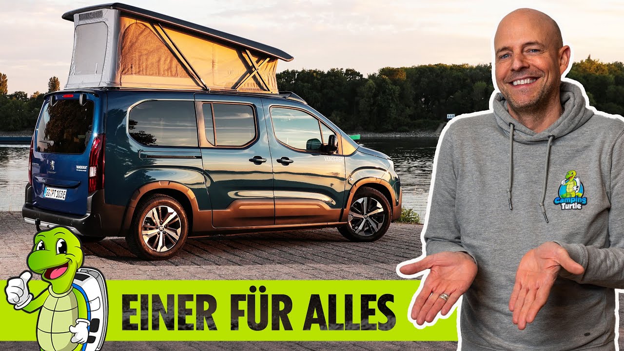 CAMPER & ALLTAGSFAHRZEUG in EINEM: URBAN CAMPER | Umbau in EINER Minute | VANDERER ONE
