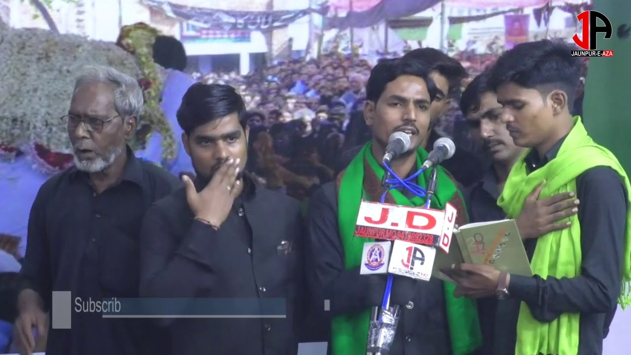 प्यास क्या होती है भईया ये बताइये ज़रा || HAIDARI ALAM KHAN || JAUNPUR CHEHLUM 2019