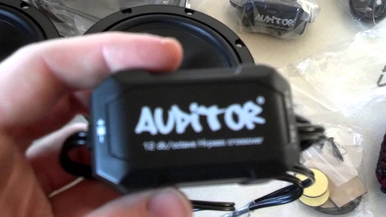 Focal Auditor 6.5's unboxing