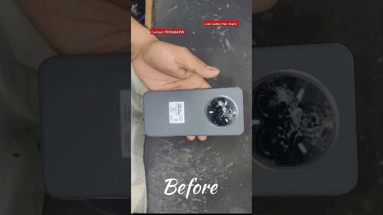 Realme 14 pro+ 5g broken camera Glass change #music #smartphone #trending #unboxing #shorts #sorts