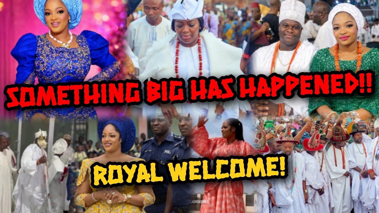 Royal Gate Wide! Queen Naomi Returns in Grand Style ⁴ Secret meeting with Ooni and Elders