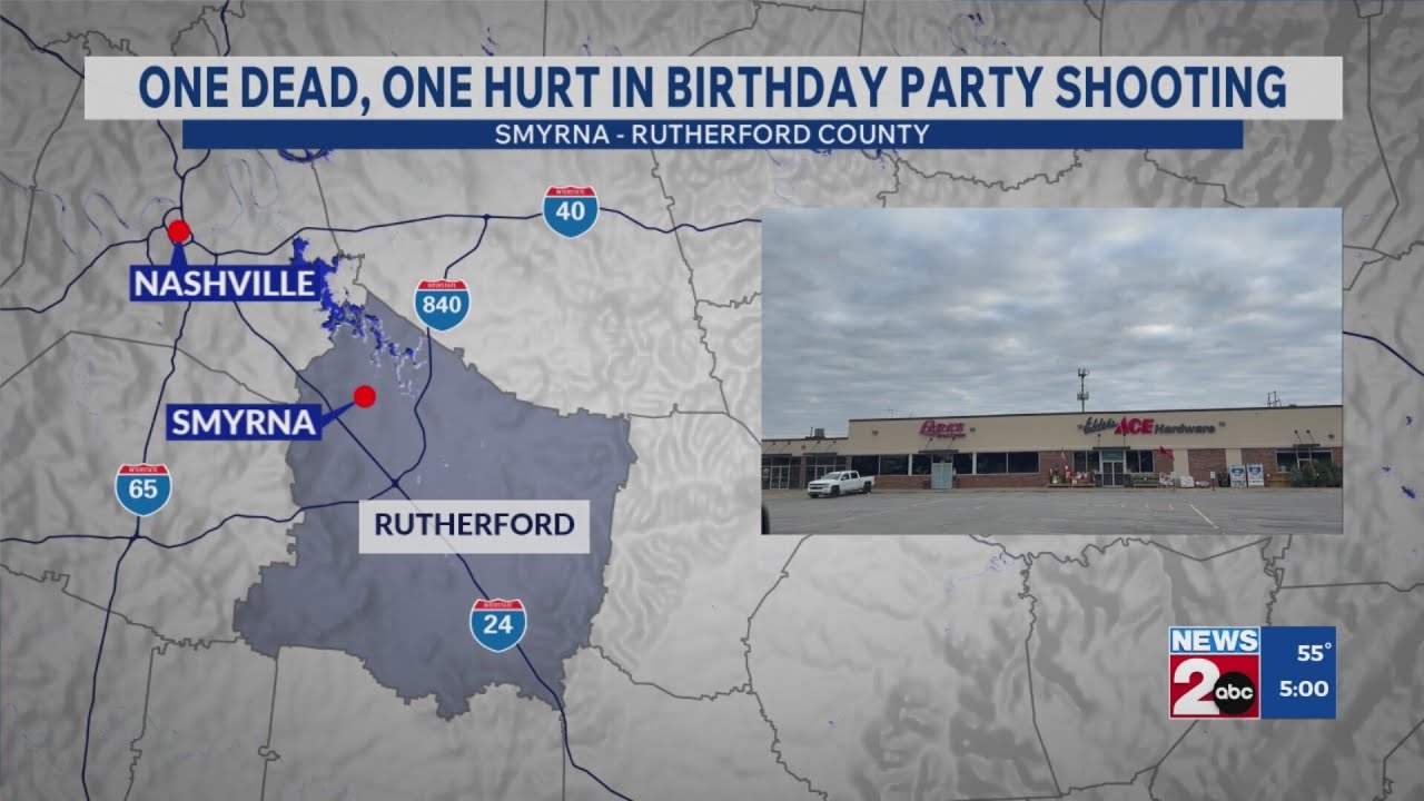 1 dead, 1 injured after shooting at birthday party in Smyrna