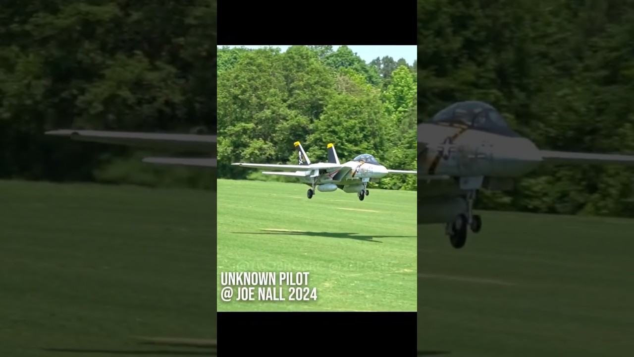 F-14B Tomcat Landing #aviation #rc #rcplane