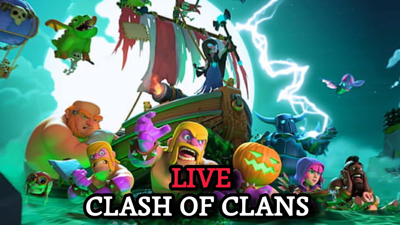 clash of clans game play .please subscribe 😱