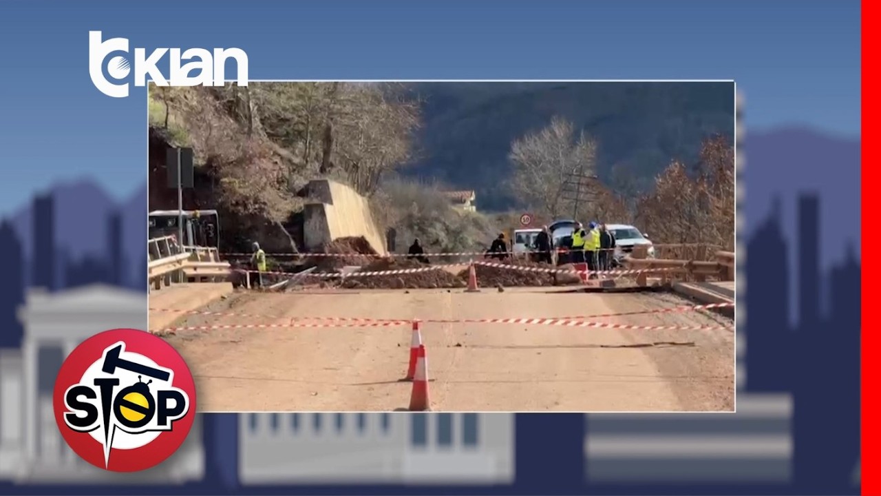 Stop/ Çedon rruga, gjithe juglindja e vendit izolohet nga Tirana e Elbasani - 23 shkurt 2026