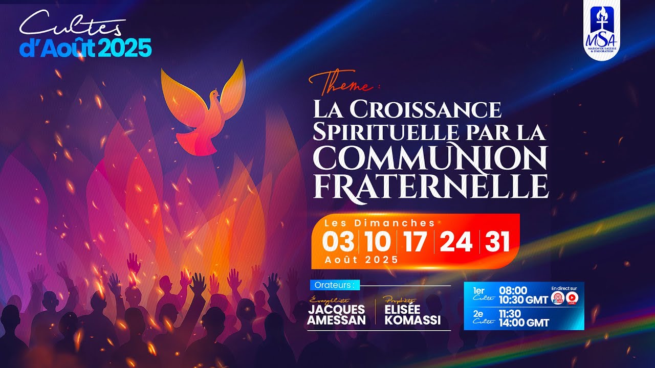 (1)QUAND LA COMMUNION FRATERNELLE SE TRANSFORME EN COMMUNION AVEC LES DEMONS - EV JACQUES AMESSAN