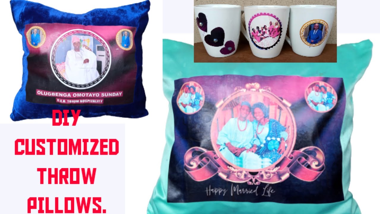 HOW TO CUSTOMIZE YOUR THROW PILLOWS AT HOME. PART2