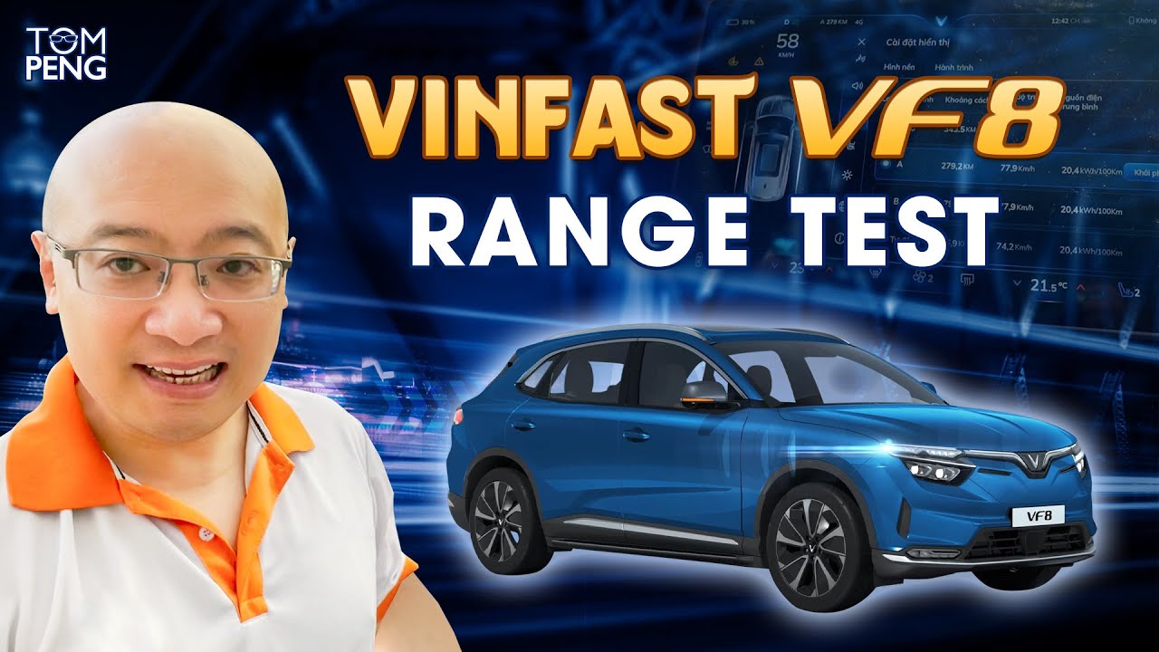 VinFast VF8 Range Test