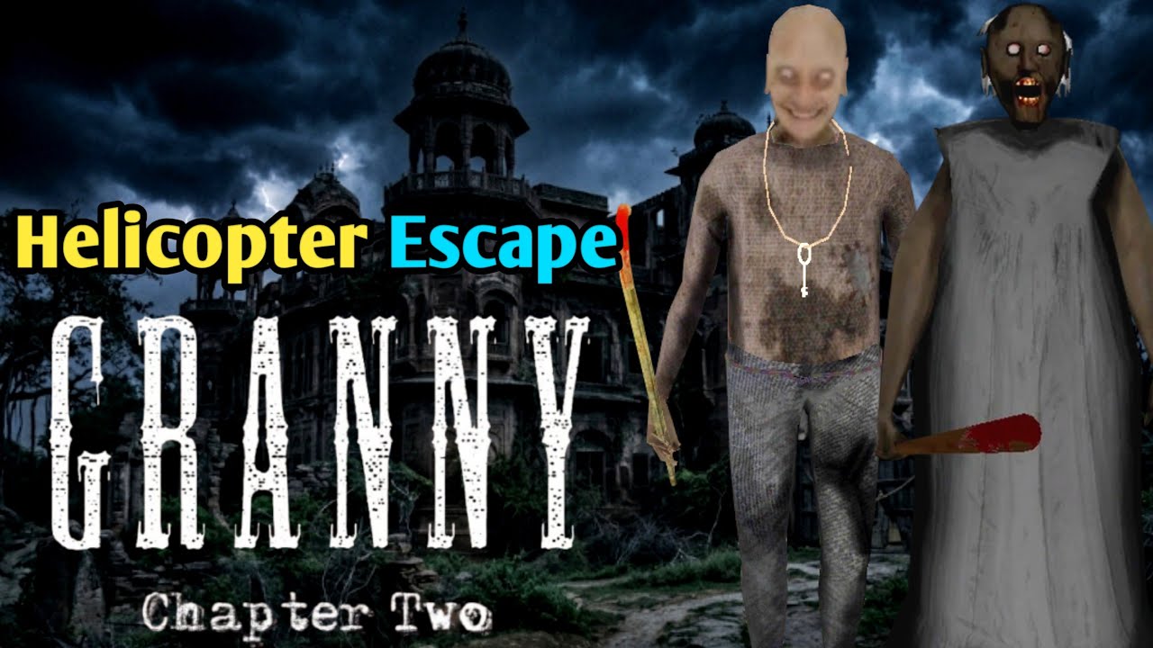 Granny: Chapter 2 Gameplay। Helicopter Escape 🔴Live #SwingGamers #Gameplay