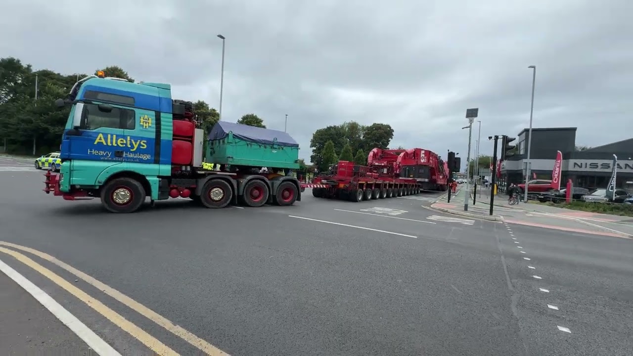 A visit to Preston Docks to view the MV River Trader.