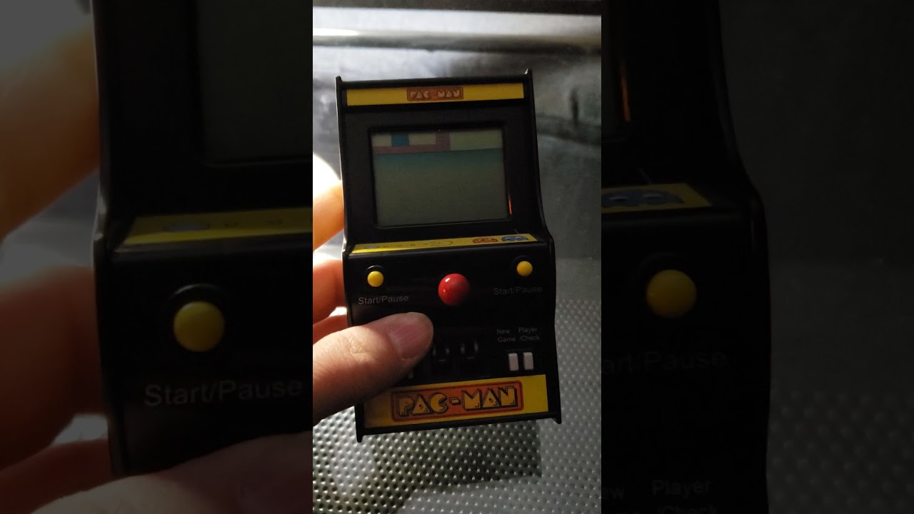 Vintage mini Pac-Man hand held game! #vintagegaming still works!
