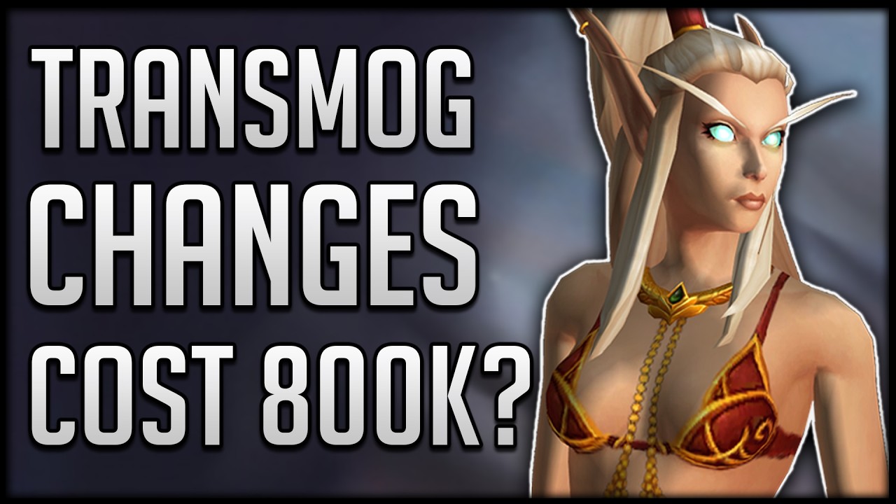 HUGE Transmog Changes That Cost 800k Gold?? Transmog Overhaul in Midnight
