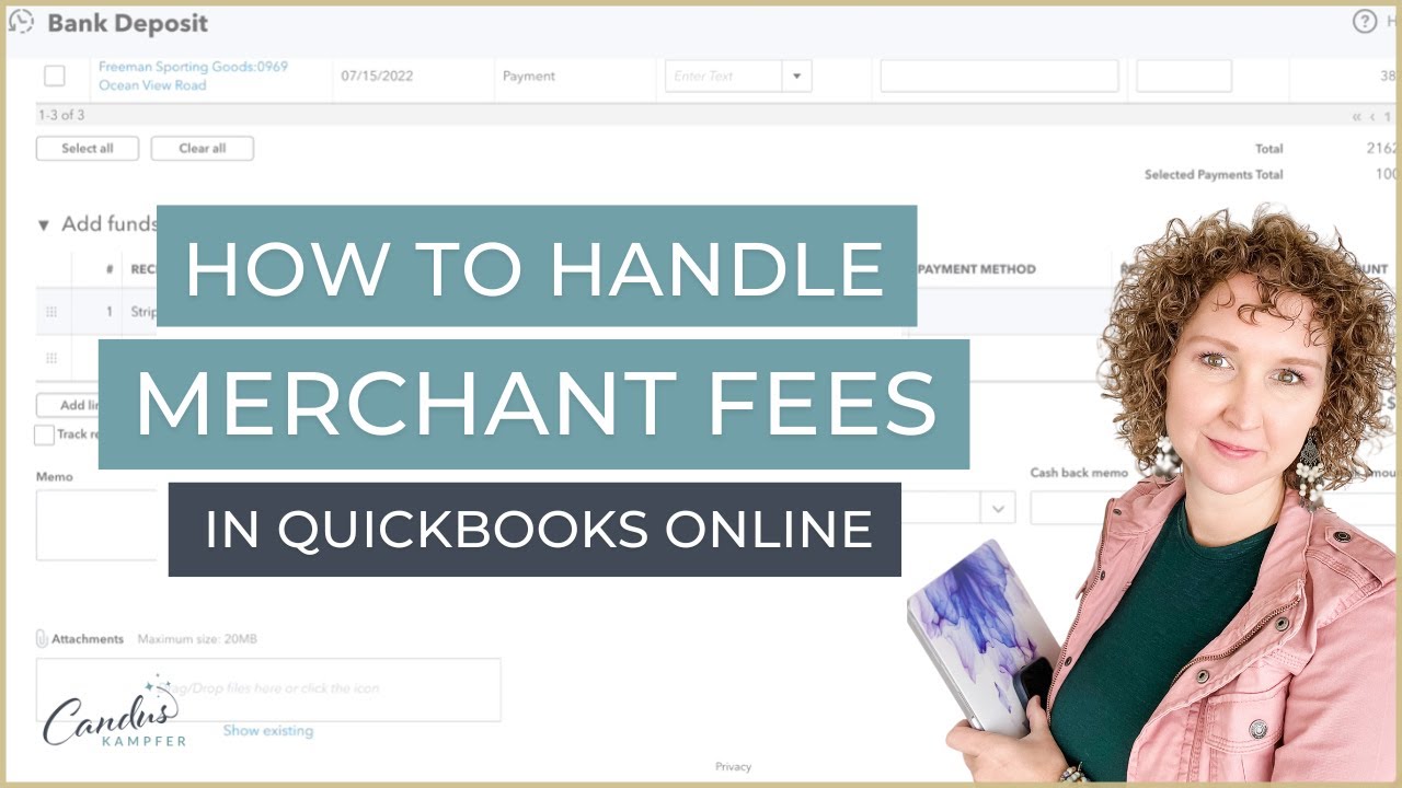 How to Handle Merchant Fees in QuickBooks Online
