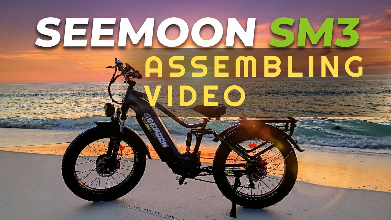 Сборка электровелосипеда SEEMOON SM3 60v с двумя двигателями